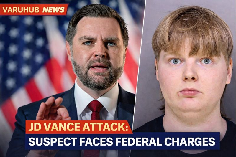 Federal Charges Filed After Hammer Attack on Vice President JD Vance’s Cincinnati House