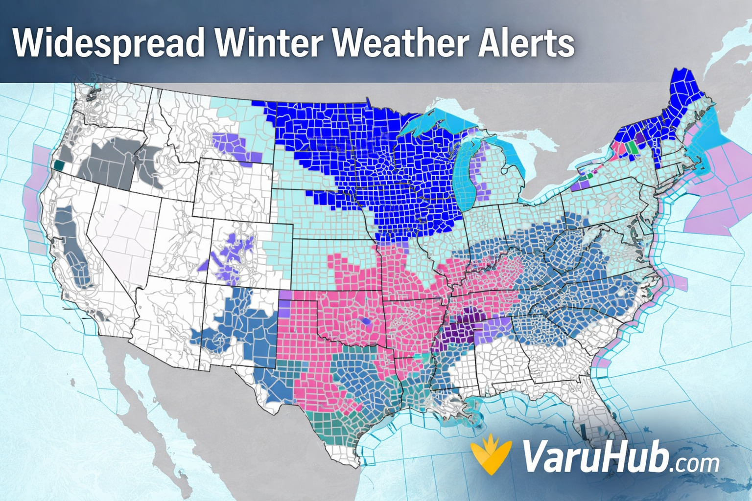 Major Winter Storm to Slam U.S. With Ice, Heavy Snow and Dangerous Arctic Cold