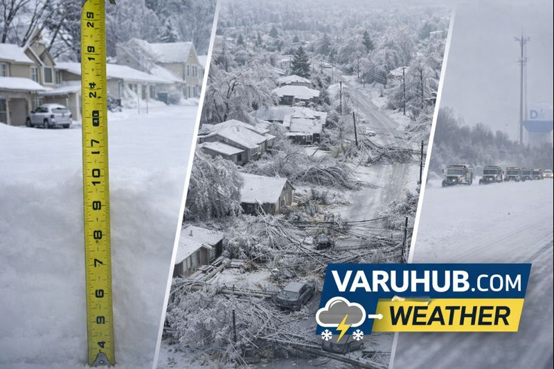 Winter Storm Aftermath: Extreme Cold and Travel Hazards Persist Across The United States