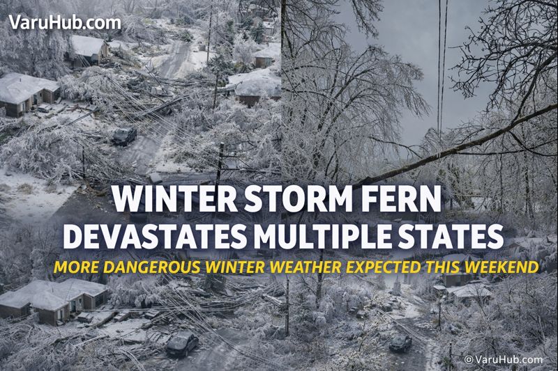 Winter Storm Fern and Successive Arctic System Batter South and Midwest: Guard Activated, FEMA Expands Support Across Multiple States