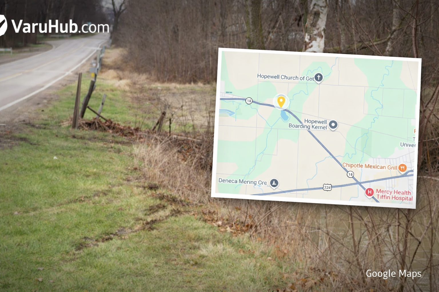 Four Killed After Car Crashes Into Pond Near Tiffin Ohio on State Route 18, Patrol Investigating